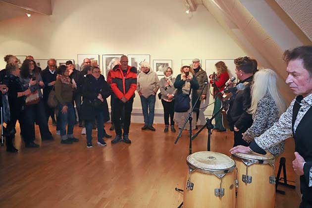 Vernissage (Foto: Hajo Drabe)